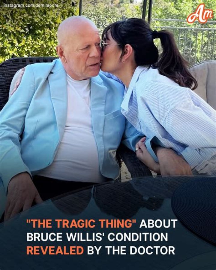 Bruce Williss joie de vivre is gone; cant speak anymore