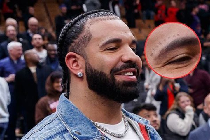 Drake Shows Off New Face Tattoo Hip