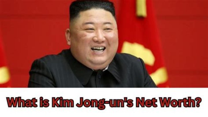 Unveiling The Estimated Net Worth Of North Korean Leader Kim Jong Un