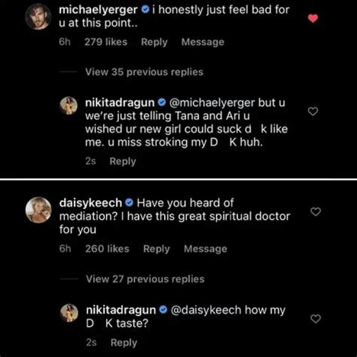 Nikita Dragun And Ex-boyfriend Michael Yergers Messy Relationship History