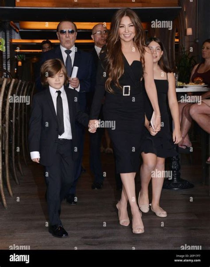 Thalia and Tommy Mottolas Children Matthew Alejandro and Sabrina Sakae Mottola Sodi